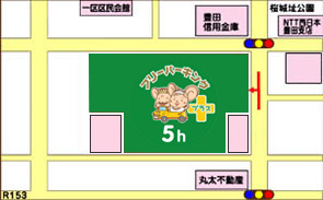 元城駐車場詳細マップ
