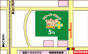 昭和町駐車場詳細マップ