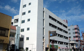 昭和町駐車場入口写真